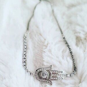 Hamsa adjustable bracelet